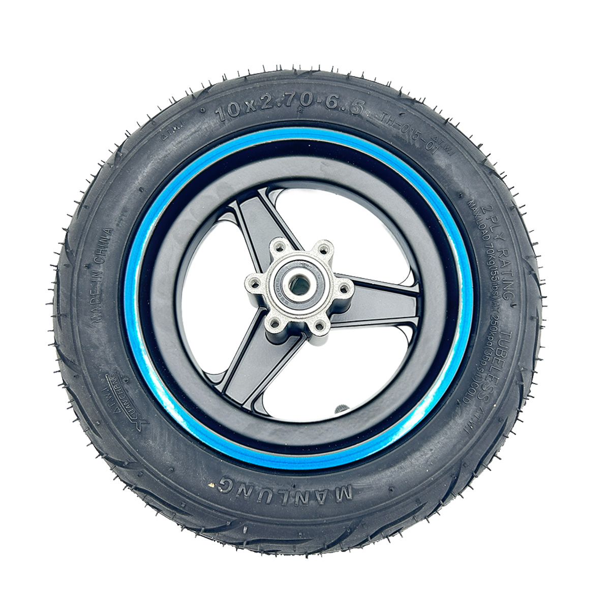 Llanta delantera para Smartgyro Azul (Neumático incluido) - Imagen 3
