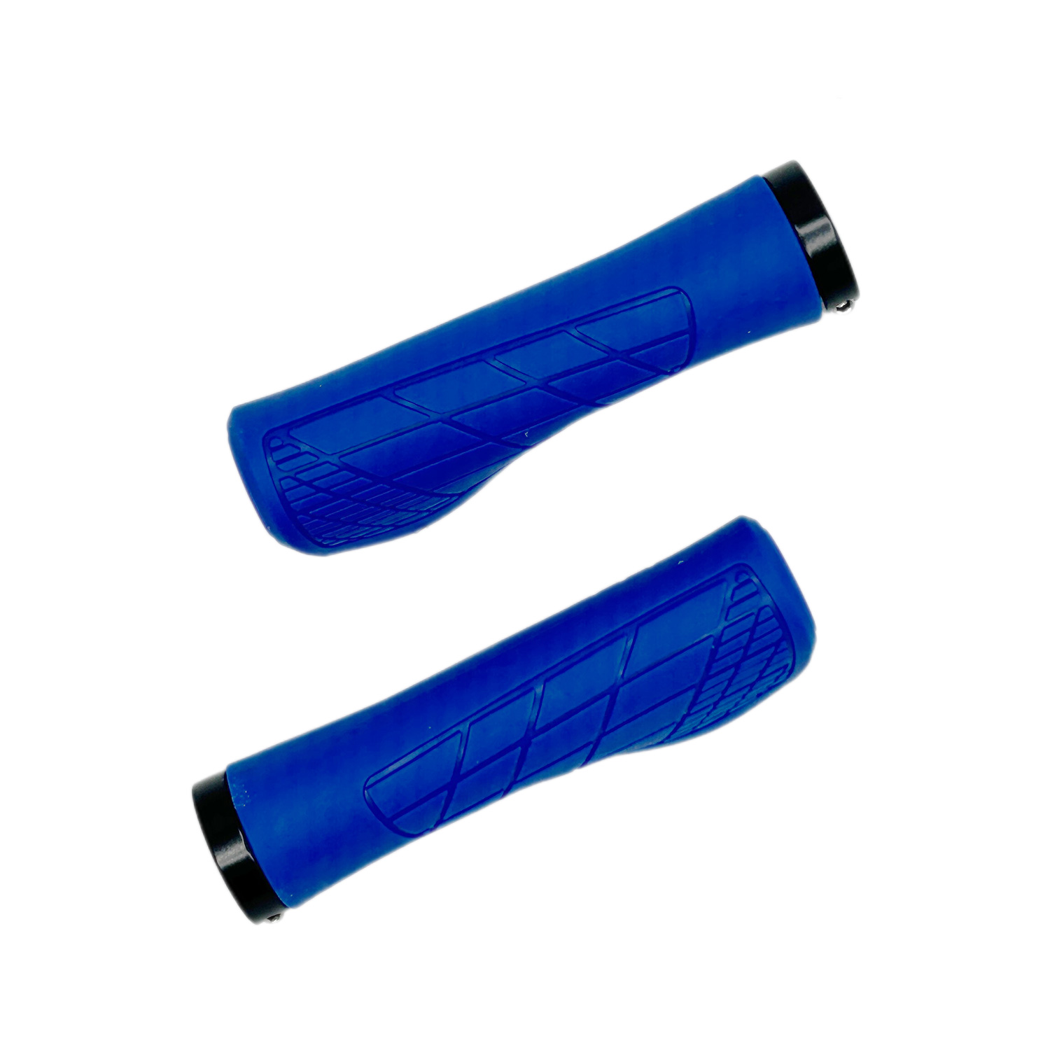 Puño genérico para patinete Azul (diseño ergonómico) [Suniik]
