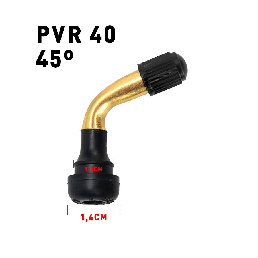 Válvula tubeless PVR 40 (45 grados)