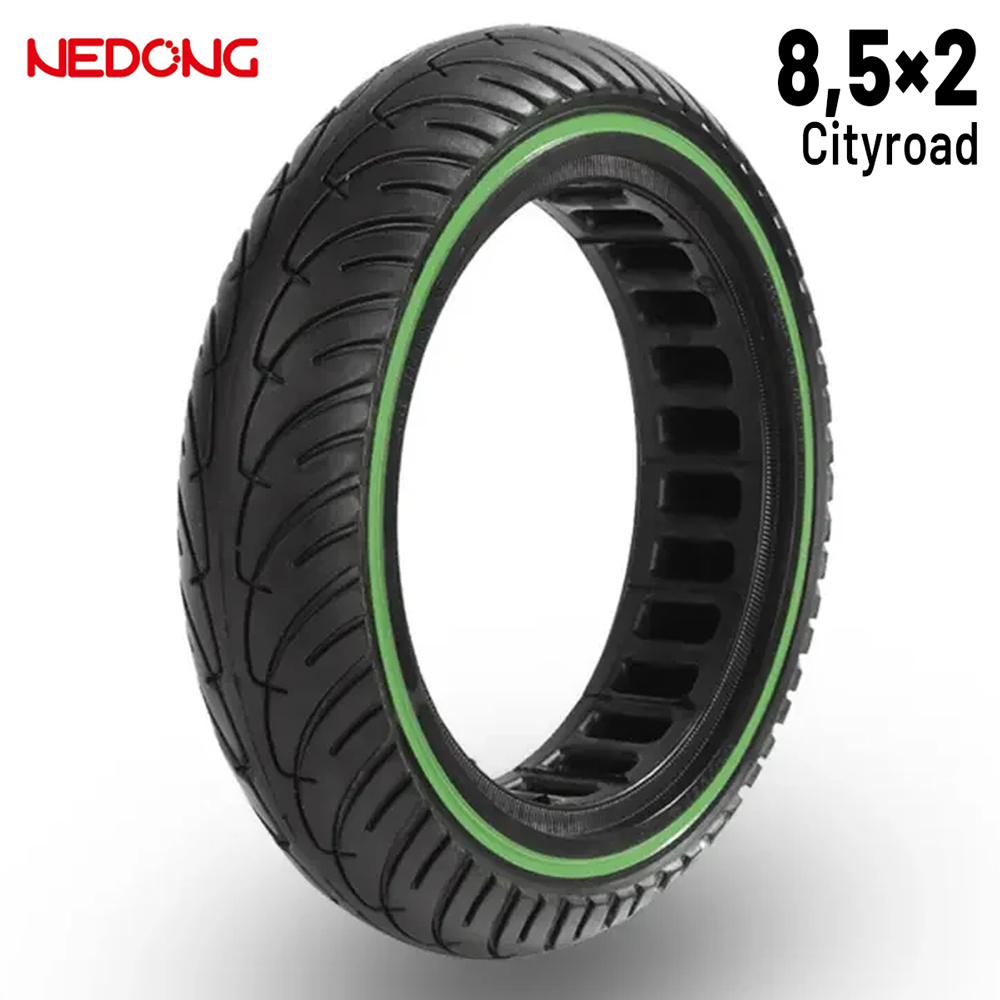 Rueda maciza ultraligera 8,5x2 - Línea Verde [Nedong]