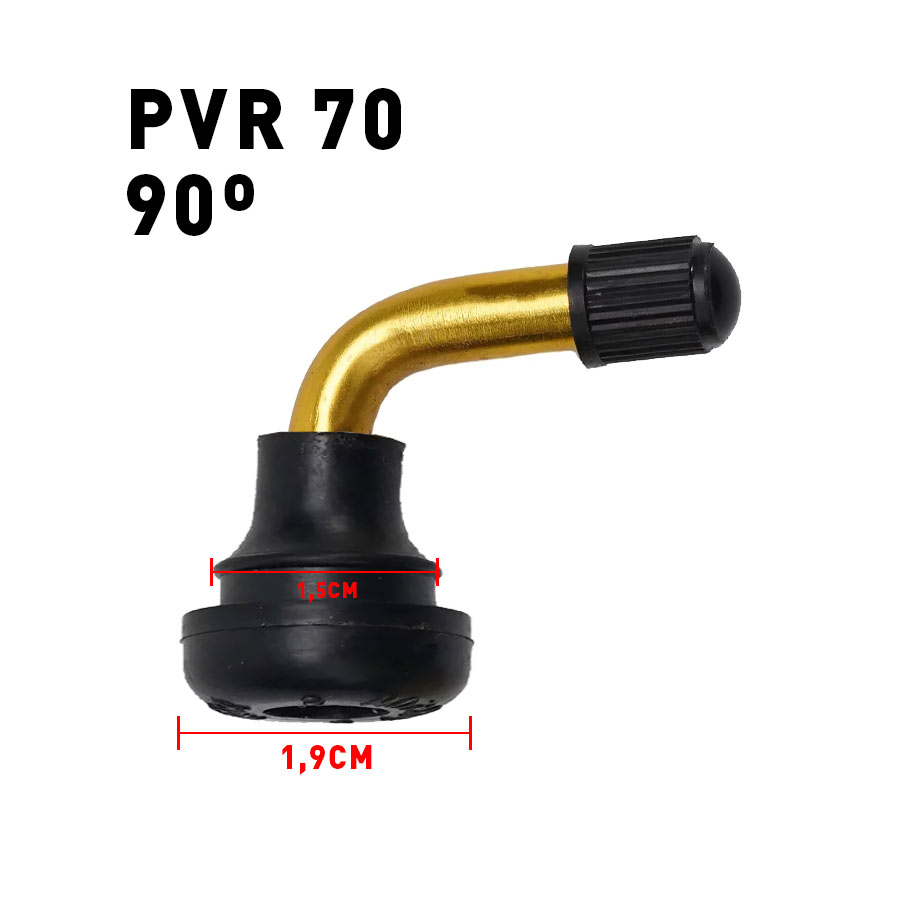 Válvula tubeless PVR 70 (90 grados)