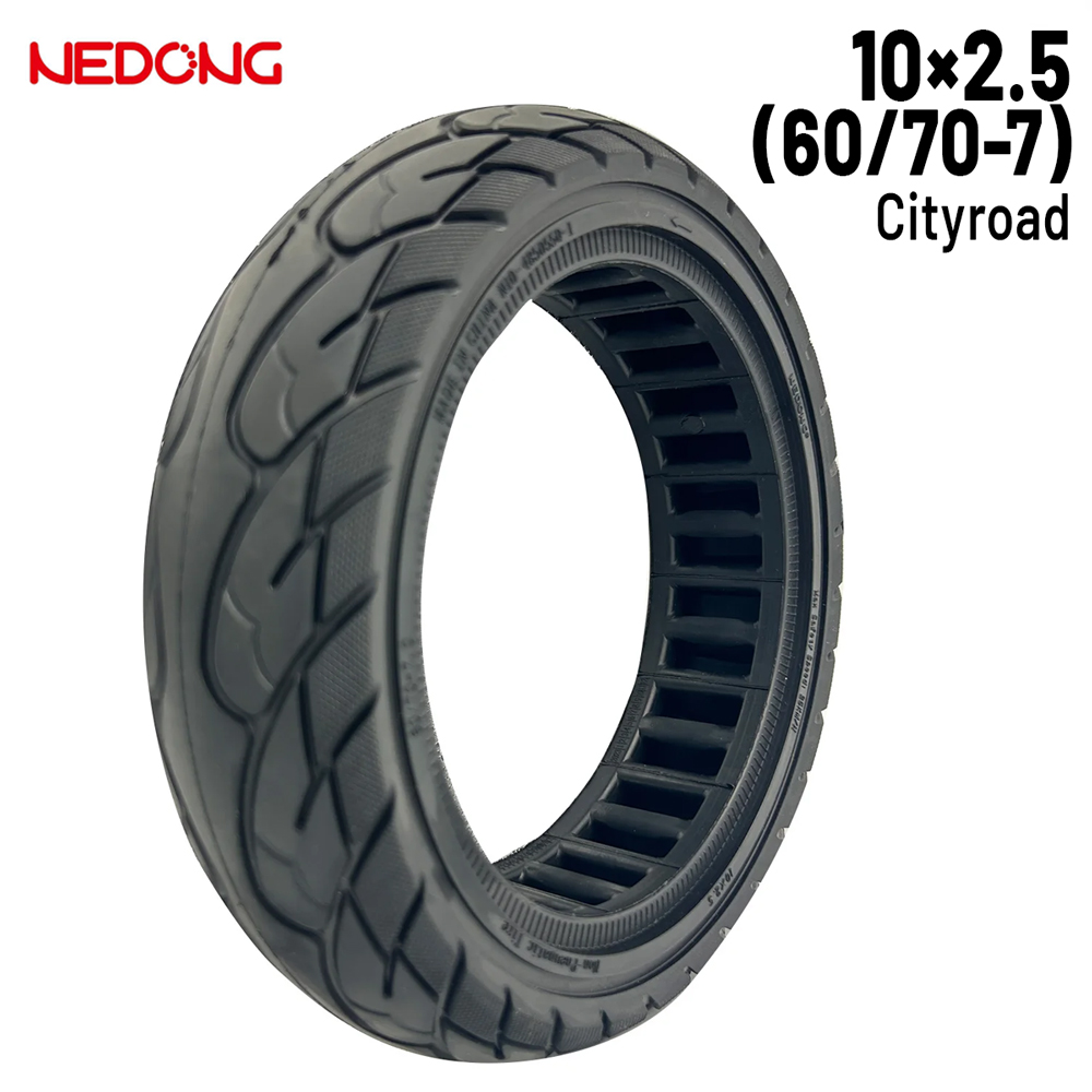 Rueda maciza 10x2.5 (60/70-7)  [Nedong]