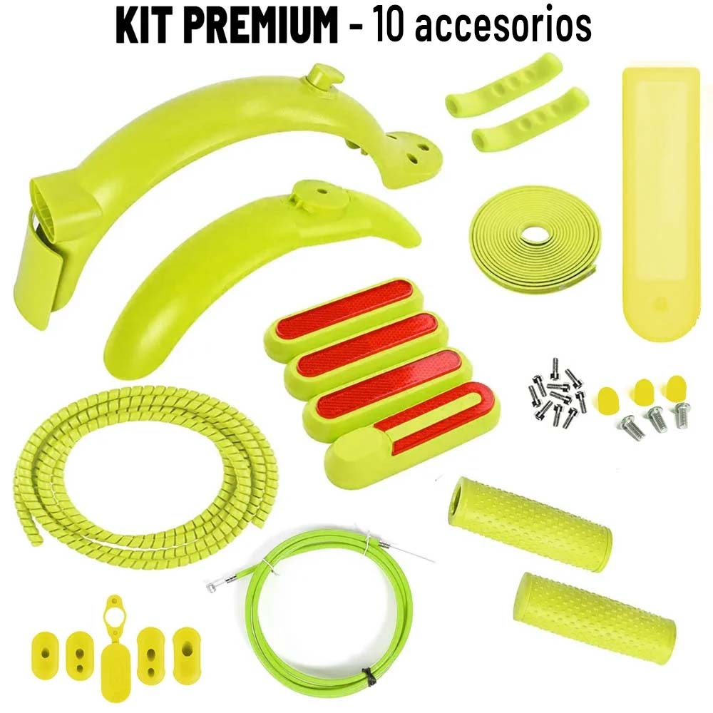 Kit Premium Personalización Xiaomi (Amarillo) - 10 accesorios