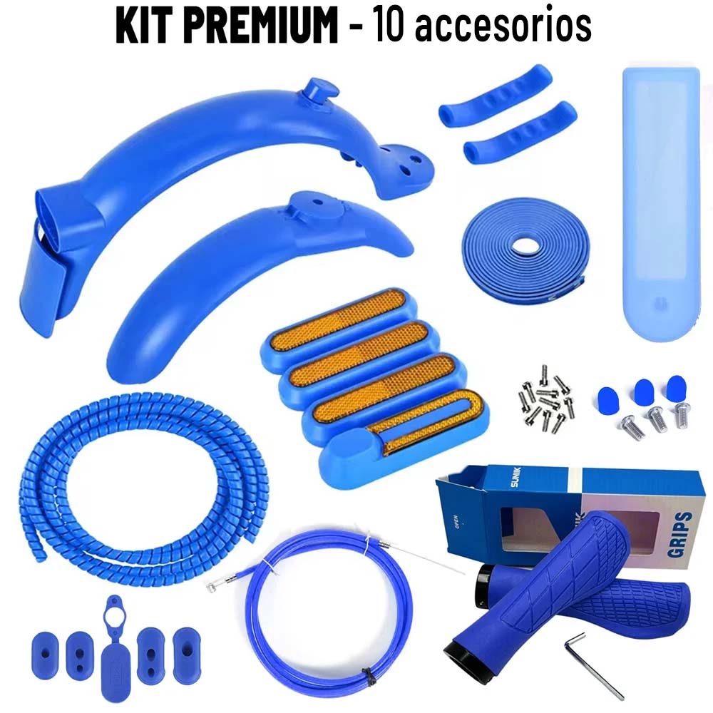 Kit Premium Personalización Xiaomi (Azul) - 10 accesorios