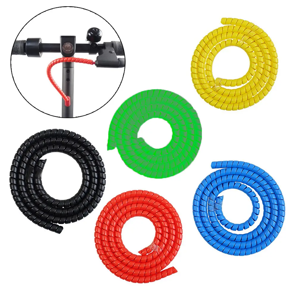 Cubre cables protector negro (1 metro) - Imagen 2