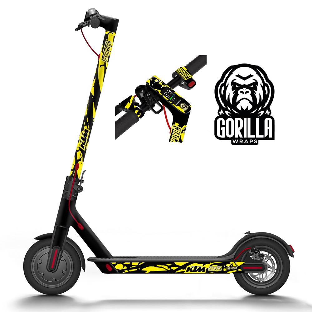 Vinilo para Xiaomi M365, 1S, PRO, PRO 2, MI3 - Fluor [Gorilla] - Básico