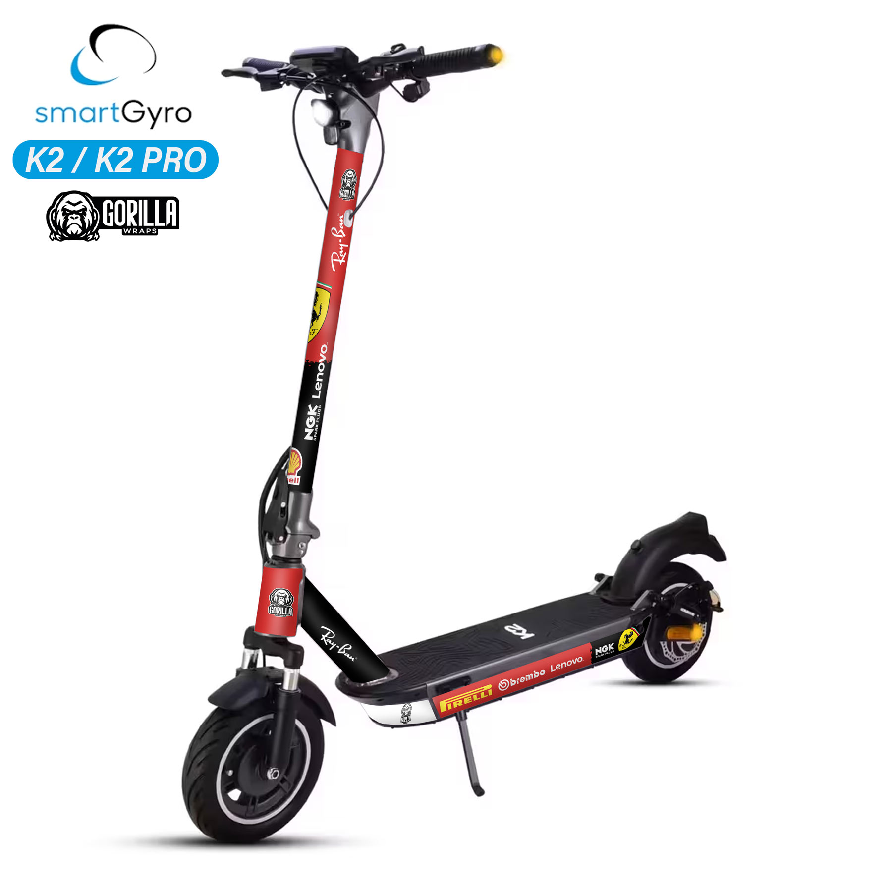 Vinilo para Smartgyro K2 - Ferrari [Gorilla]