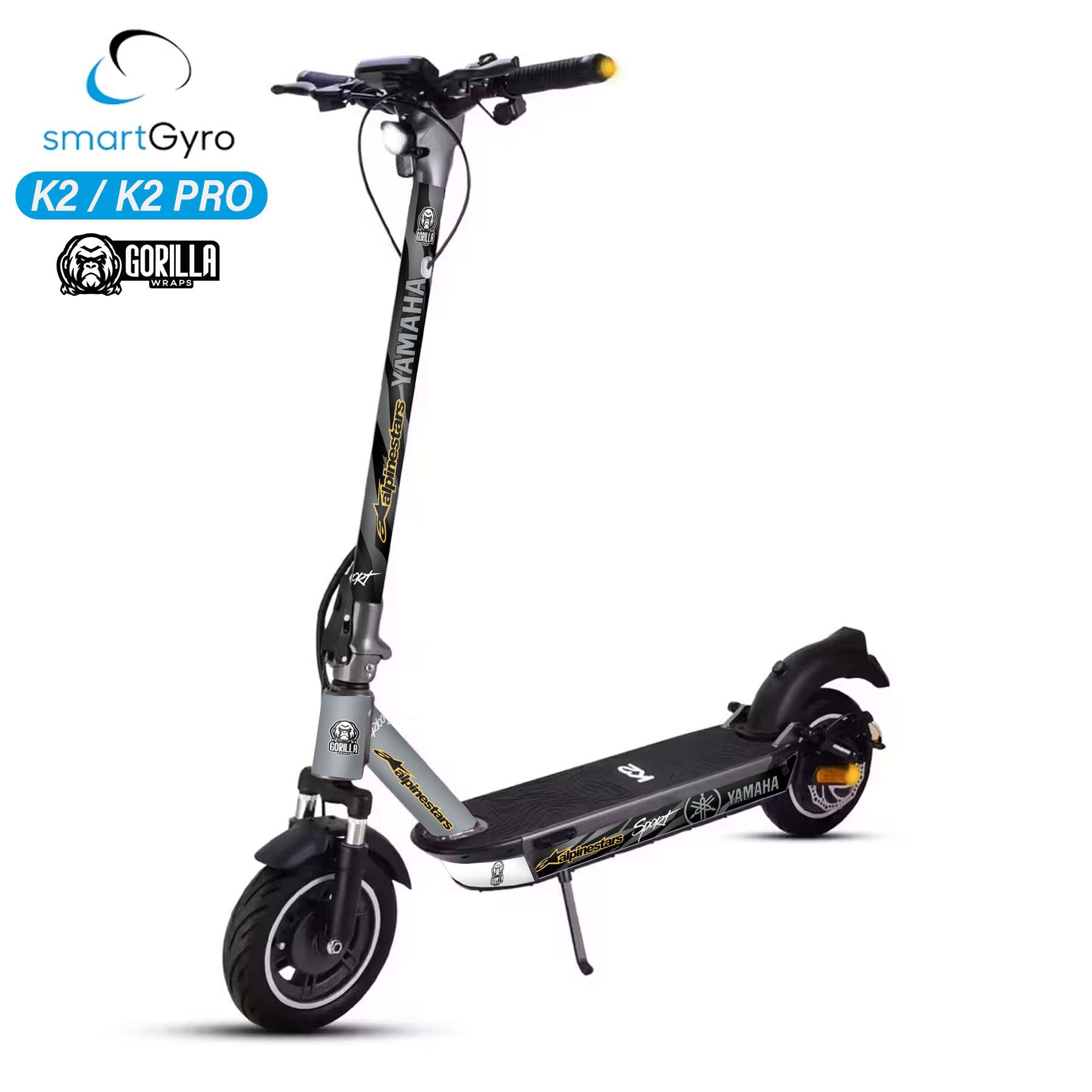 Vinilo para Smartgyro K2 - Yamaha&Alphine [Gorilla]