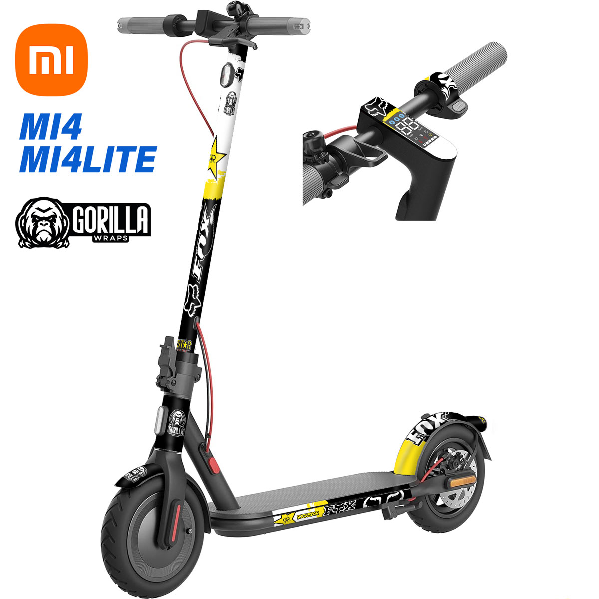 Vinilo para Xiaomi MI4 / MI4 LITE - Fox&Rockstar[Gorilla]