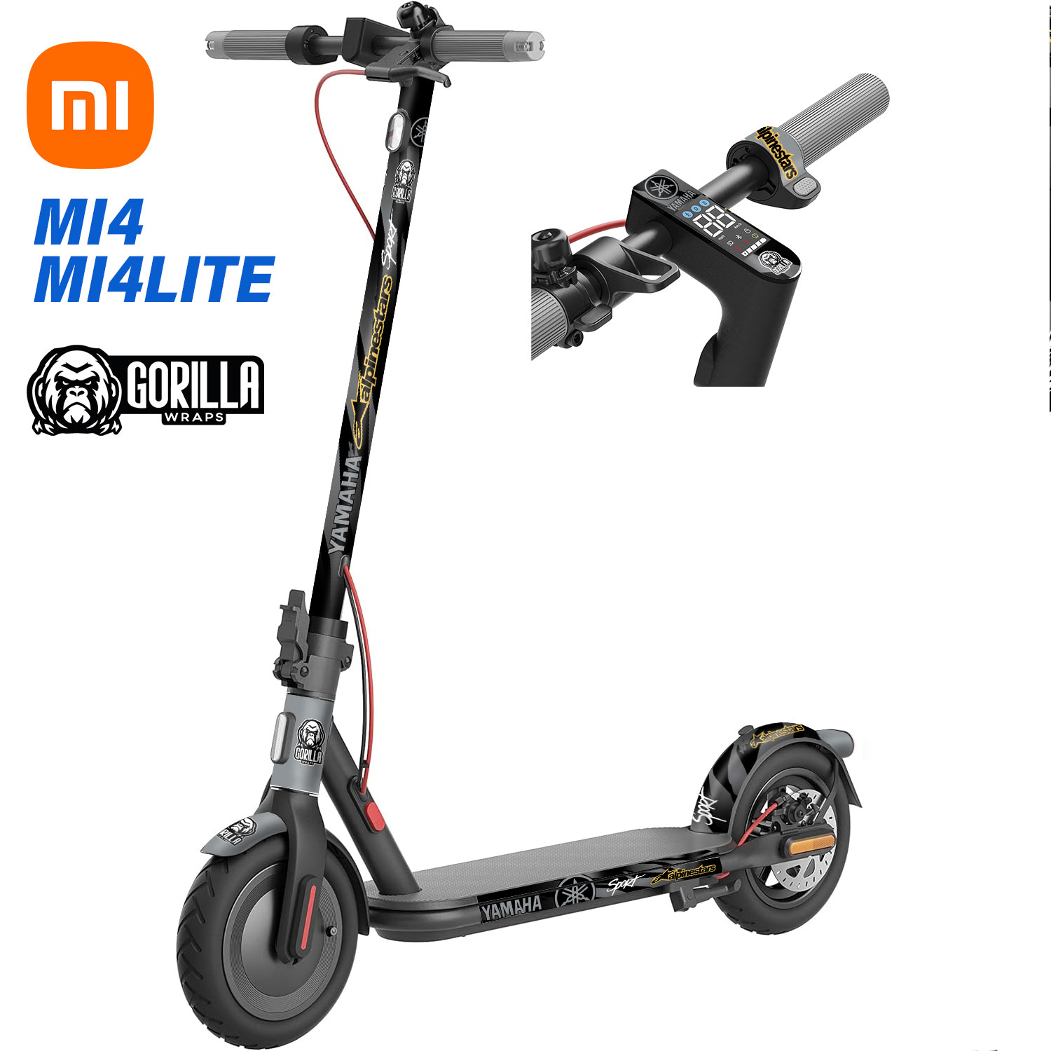 Vinilo para Xiaomi MI4 / MI4 LITE - Yamaha&Alpine [Gorilla]