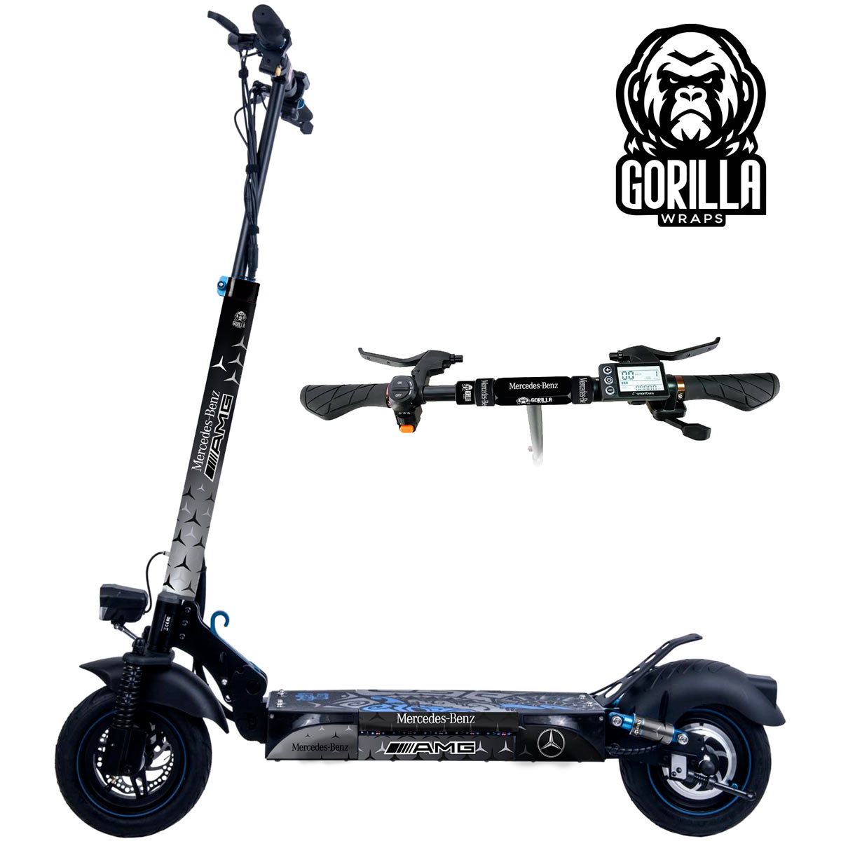 Vinilo para Smartgyro Rockway, Speedway y Crossover - Mercedes AMG [Gorilla]