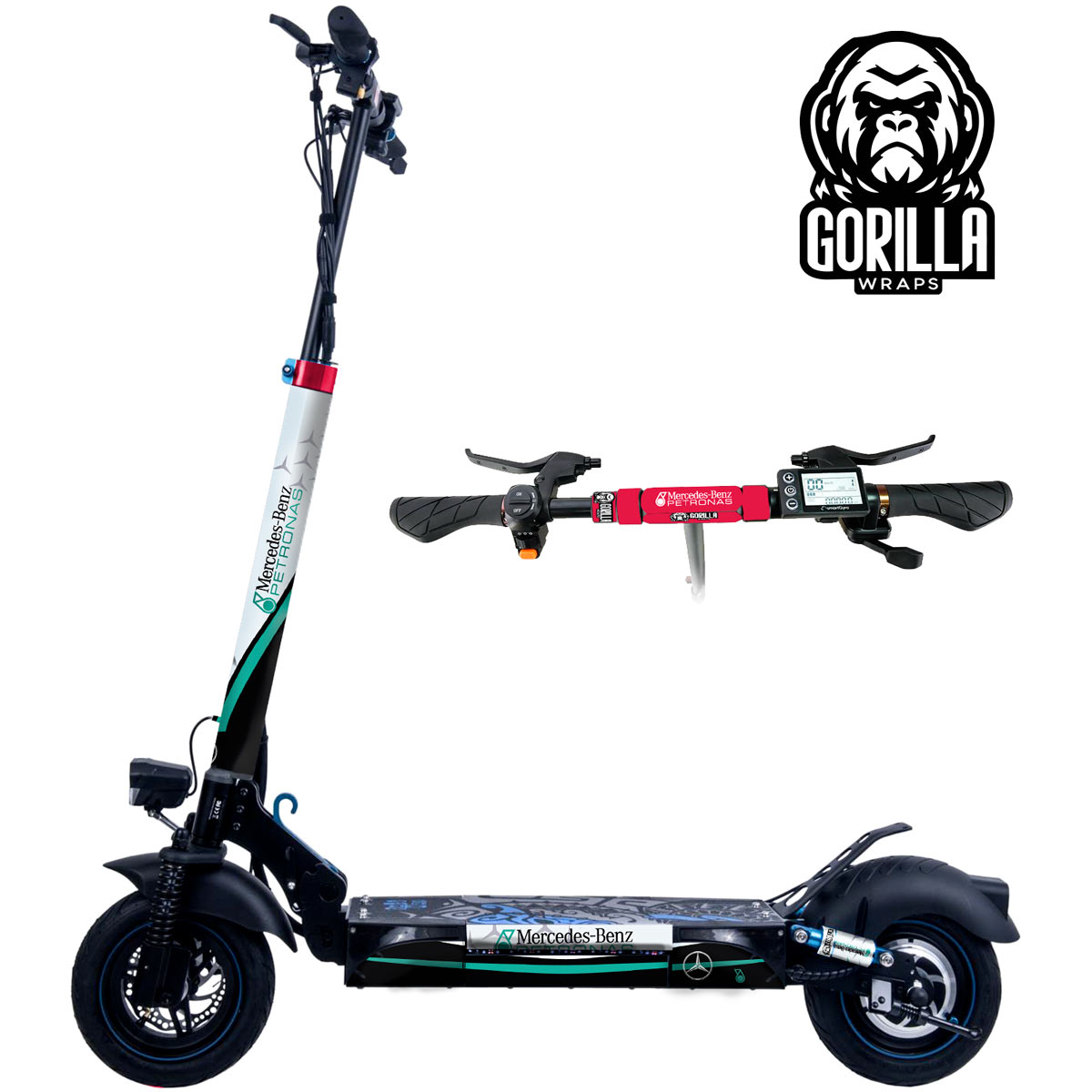 Vinilo para Smartgyro Rockway, Speedway y Crossover - Petronas [Gorilla]