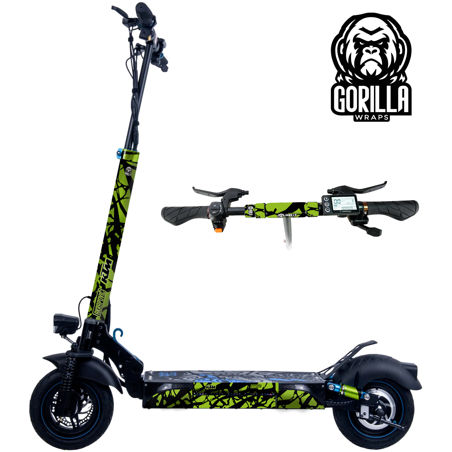 Vinilo para Smartgyro Rockway, Speedway y Crossover - Verde [Gorilla]