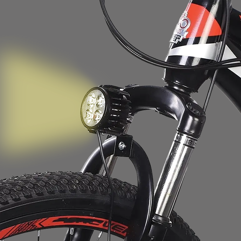 Luz faro led con bocina/claxon (12-72V) - Imagen 4