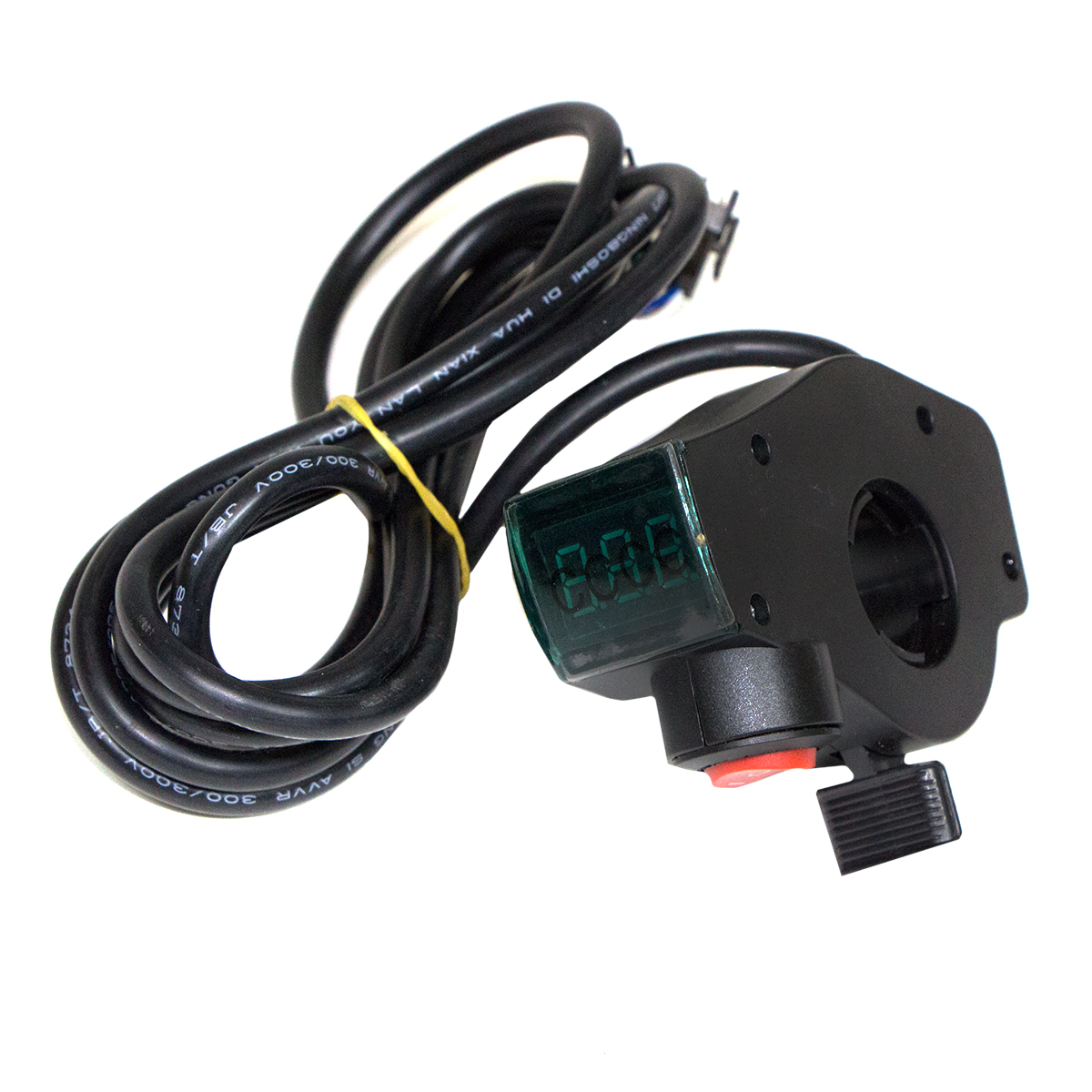 Acelerador con interruptor voltímetro