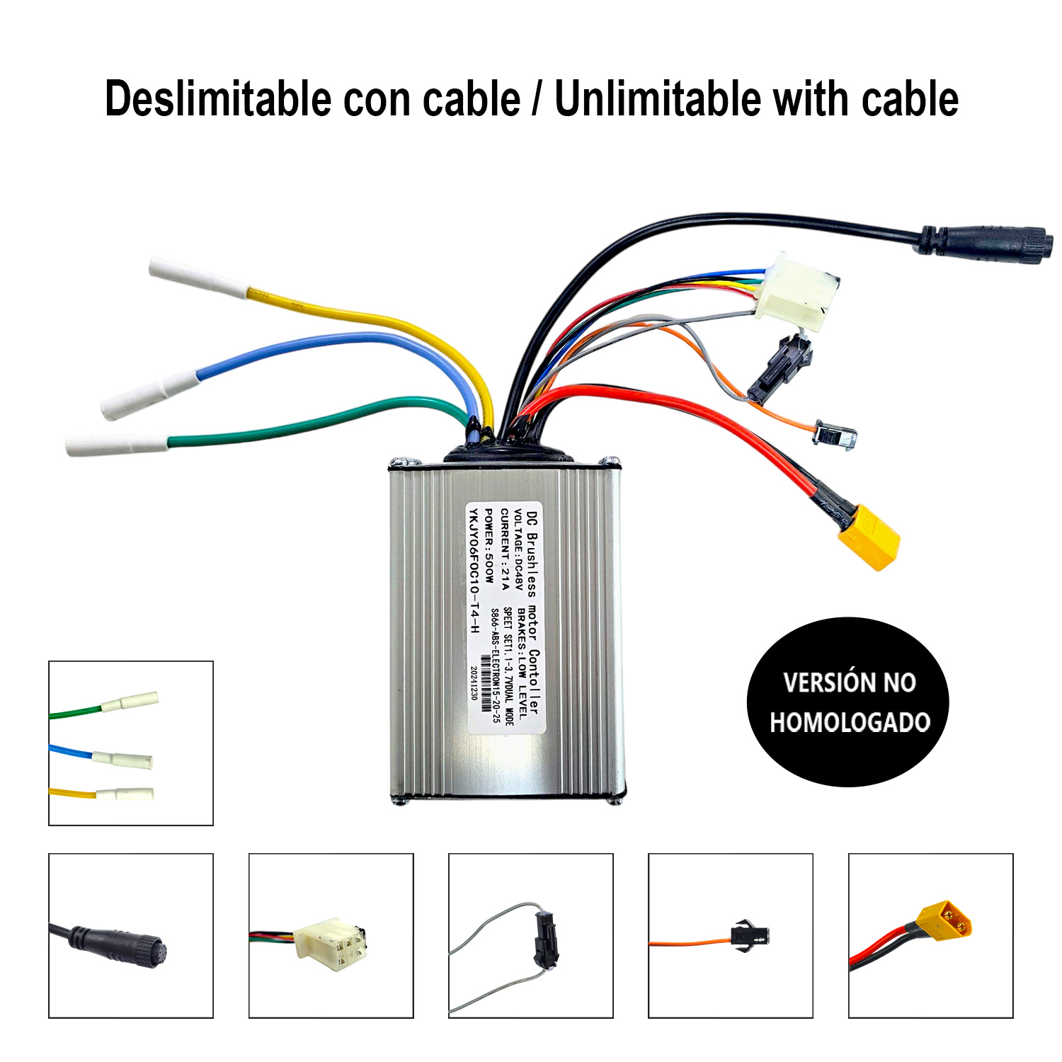 Controladora Dual Trasera 48V-21A Compatible para Smartgyro Crossover - Limitada - No homologado