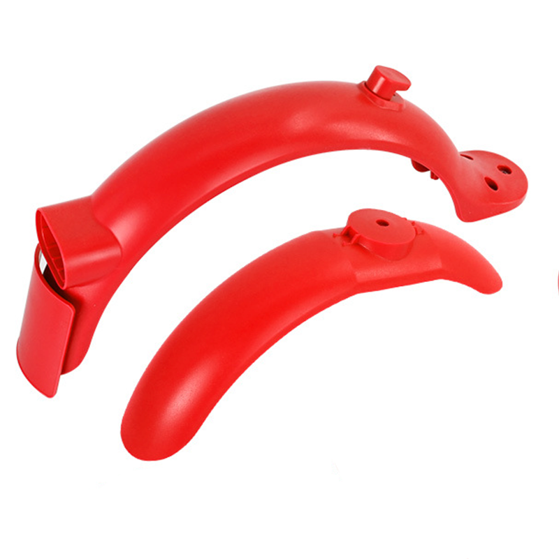 Guardabarro V2 Para Patinete Xiaomi Color Rojo