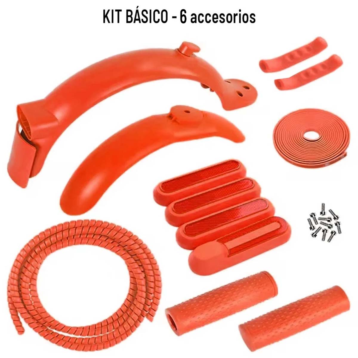 Kit Personalización Xiaomi (Rojo) - 6 accesorios