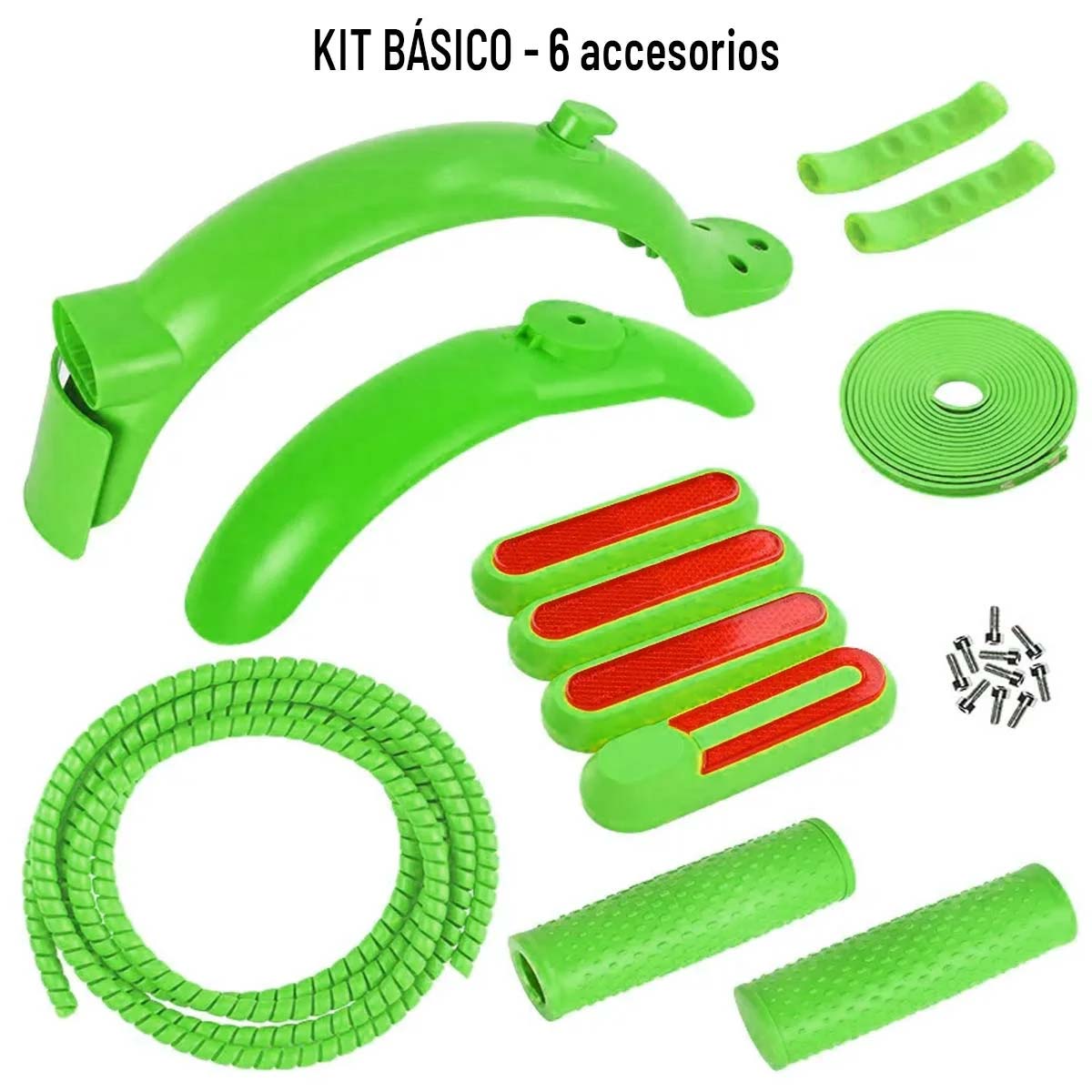 Kit Personalización Xiaomi (Verde) - 6 accesorios
