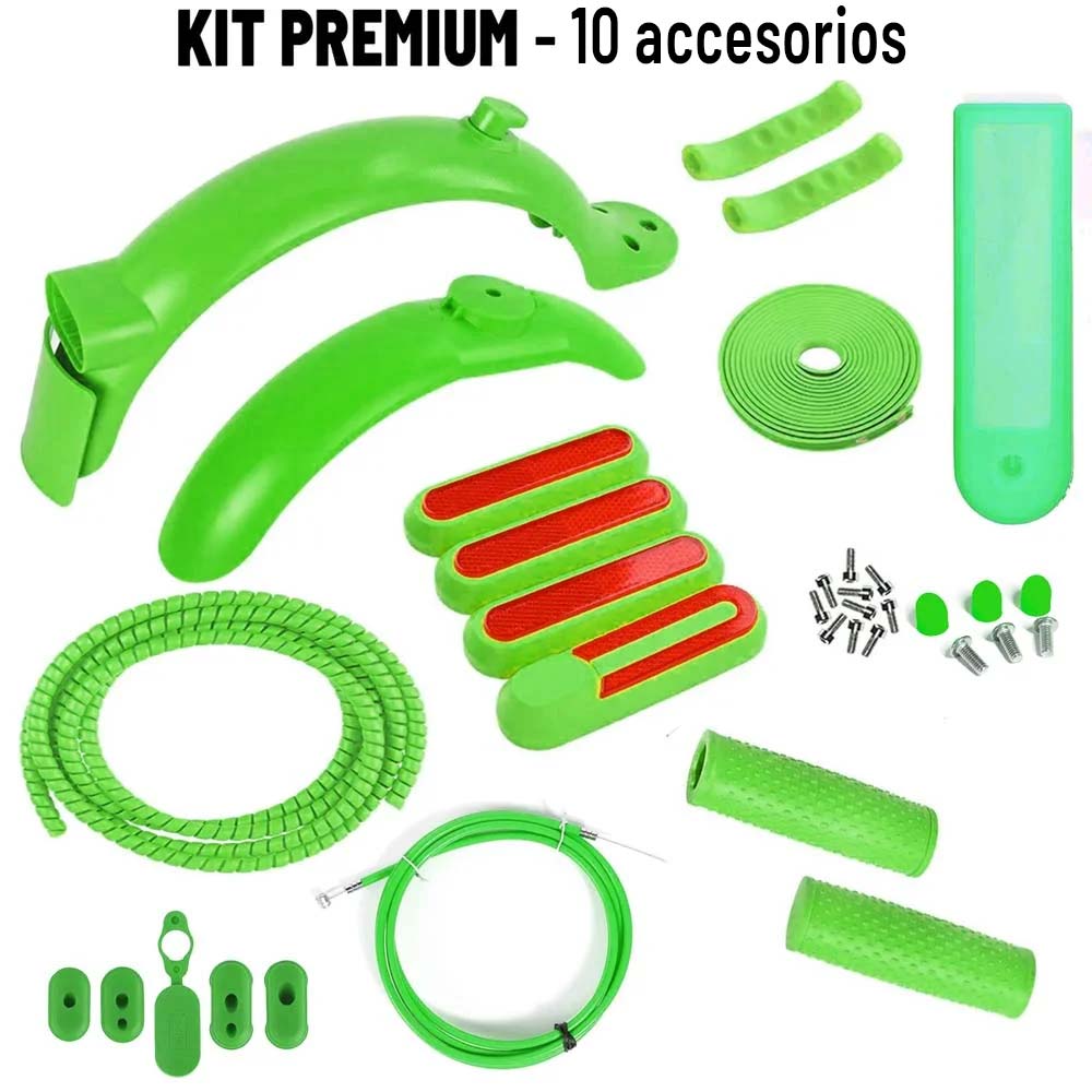 Kit Premium Personalización Xiaomi (Verde) - 10 accesorios