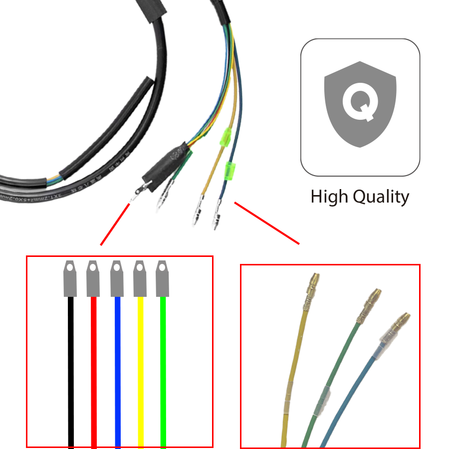 Cable Motor Generico compatible con Smartgyro (110cm) 800W - Imagen 4