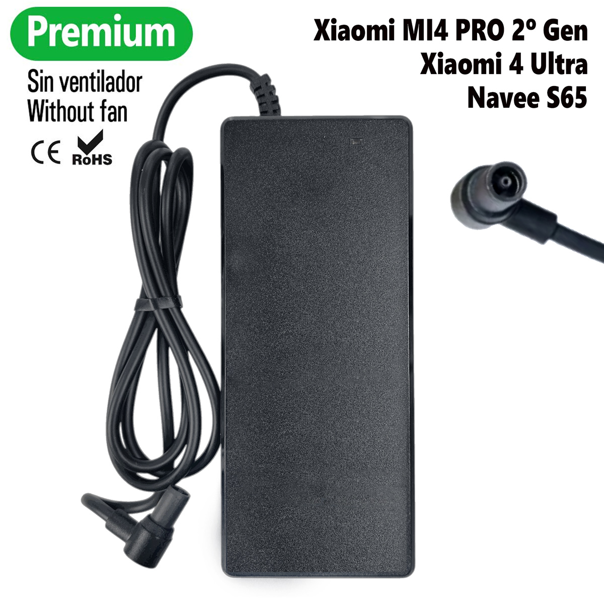 Cargador para Xiaomi MI4 Ultra / Xiaomi MI4 PRO 2º Generación / Navee S65