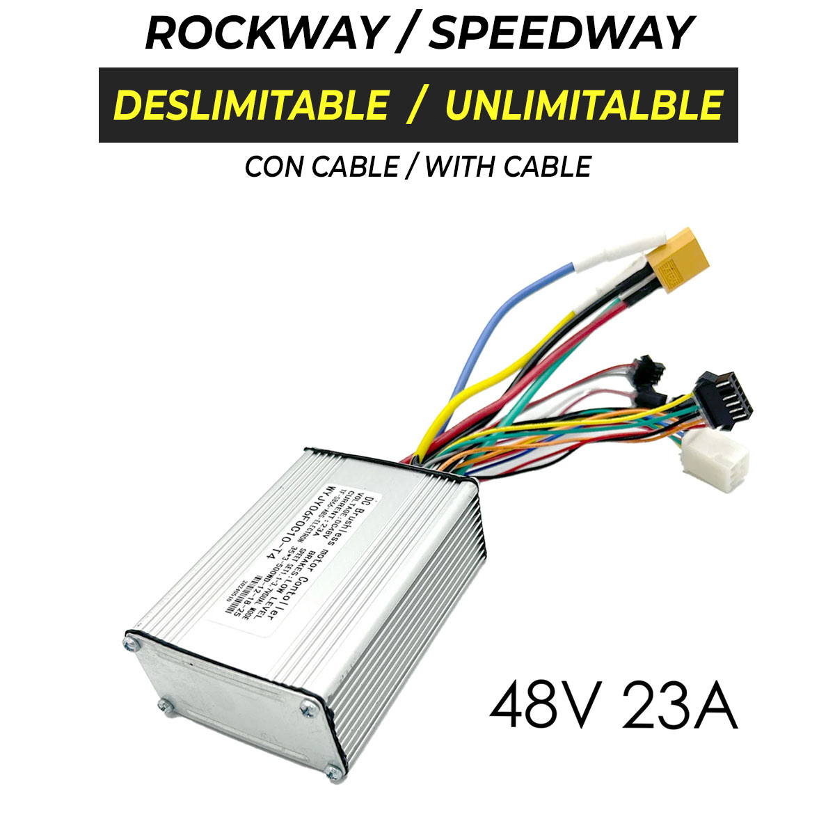 Controladora Smartgyro deslimitable - Rockway PRO / Rockway / Speedway (48V-23A) - No homologado