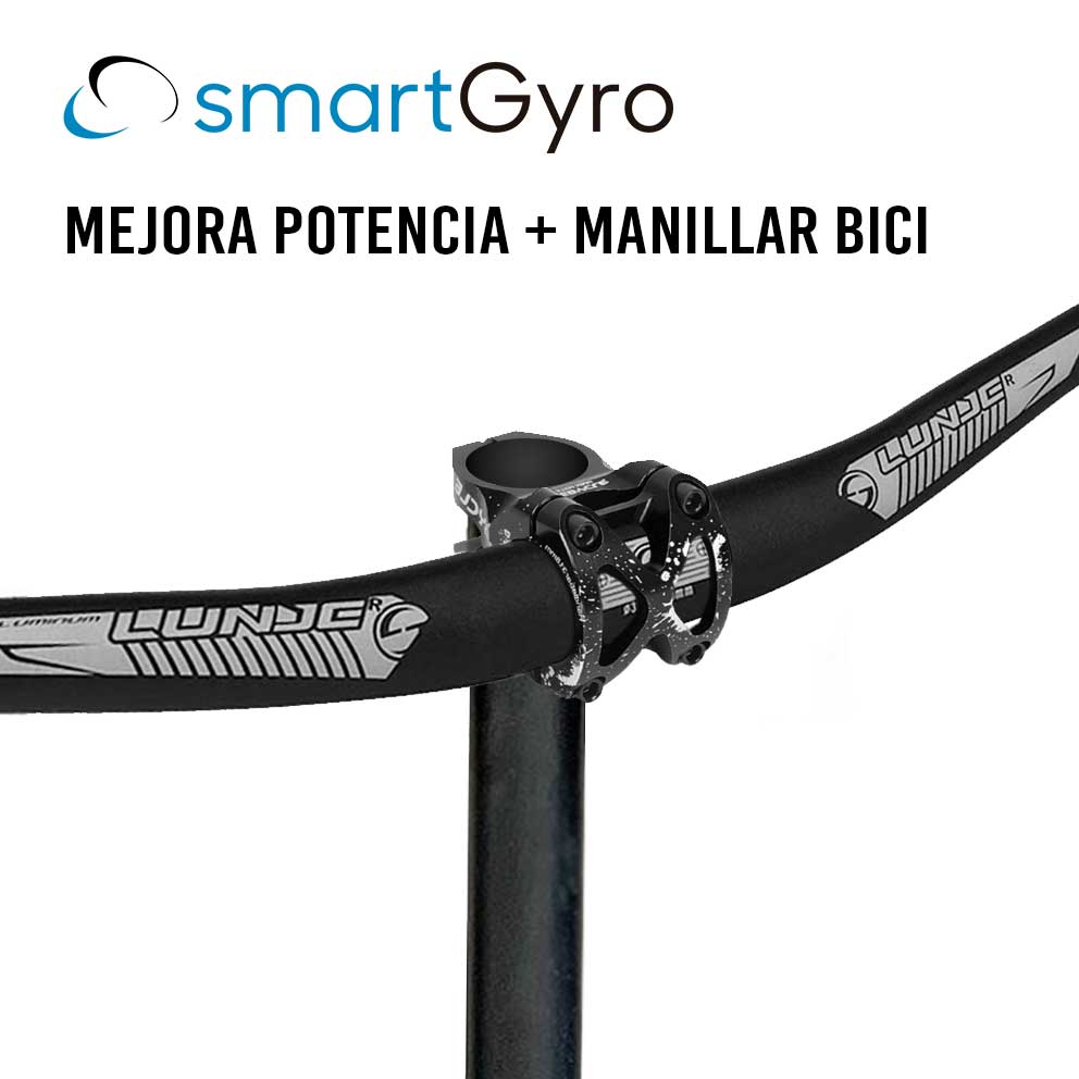 Pack Mejora para Smartgyro (potencia + manillar) [Negro]