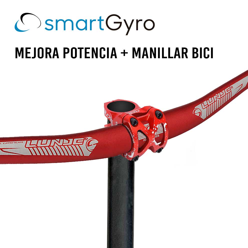 Pack Mejora para Smartgyro (potencia + manillar) [Rojo]