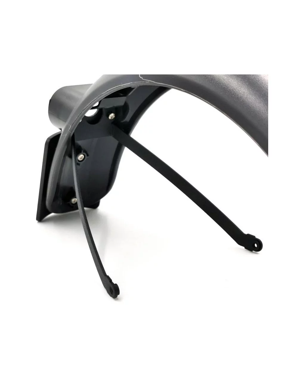 Guardabarros trasero para Xiaomi + soporte metal 8,5" (Kit completo) - Imagen 2