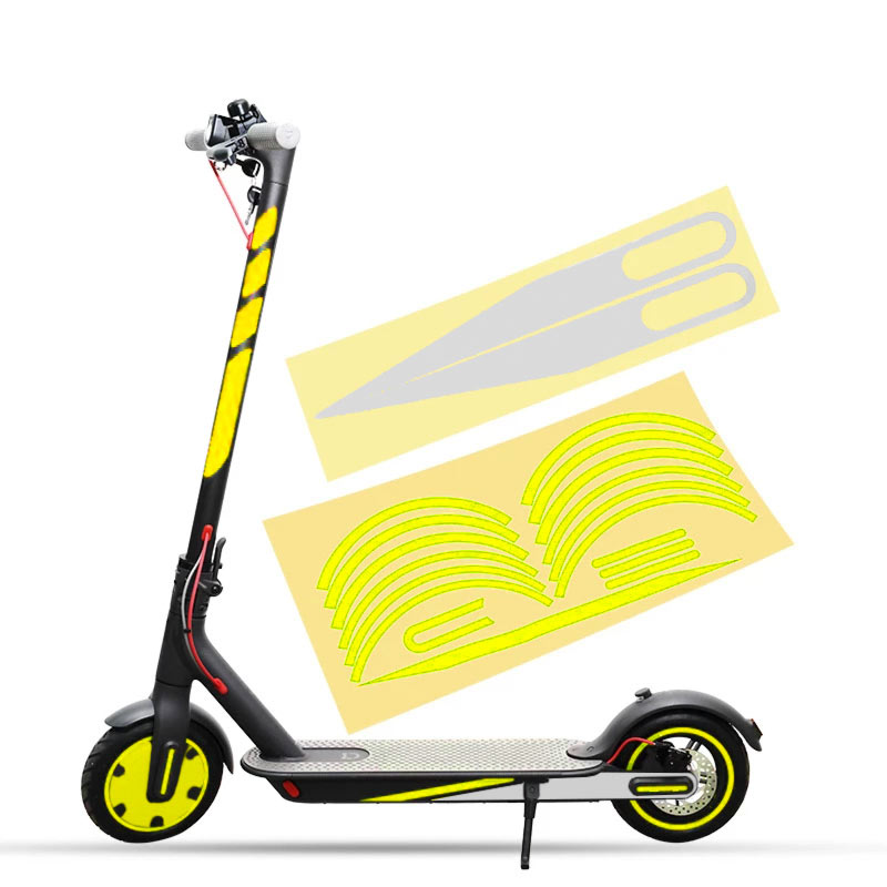 Pegatinas para Xiaomi M365 / 1S / PRO / PRO 2 Amarillo [Suniik]