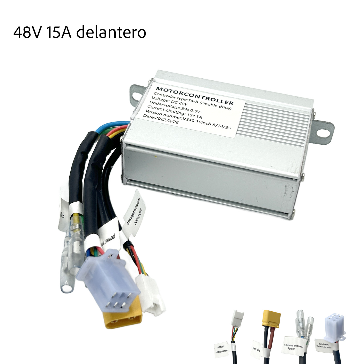 Controladora Delantero 48V-15A Compatible para Zwheel